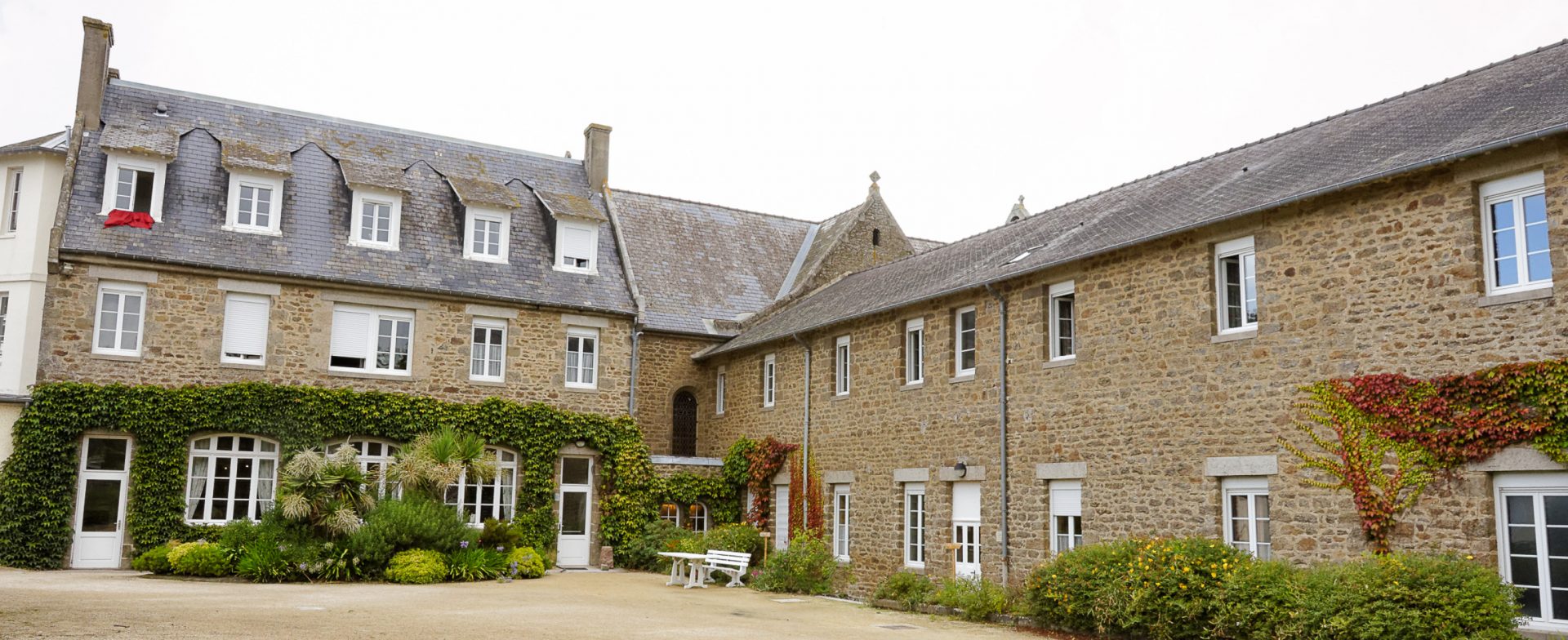 Vue sur l'Hôtellerie du Couvent