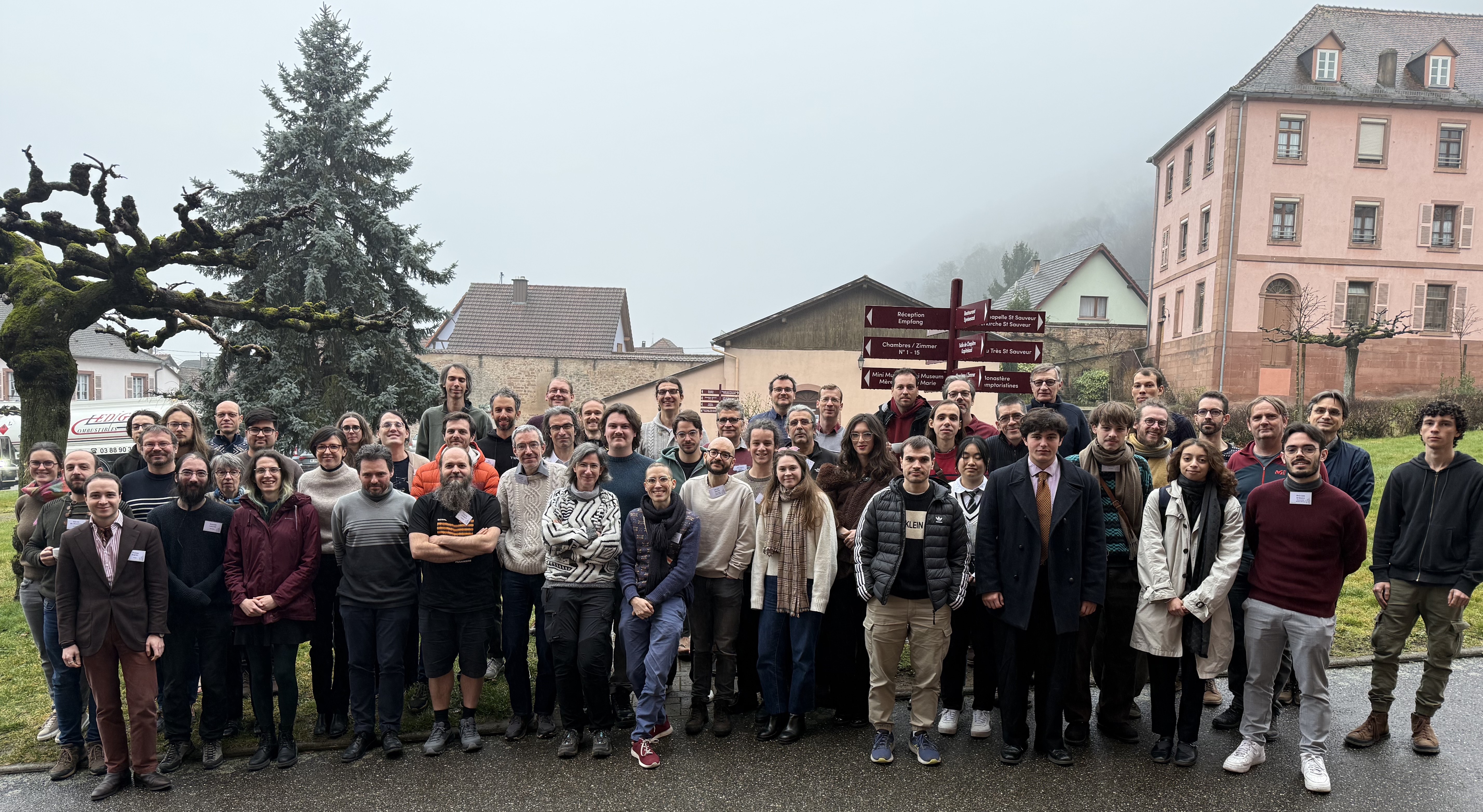 Photo de groupe des JFLA 2026